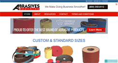 Desktop Screenshot of abrasives-south.com
